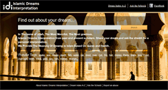 Desktop Screenshot of islamic-dreams-interpretation.com